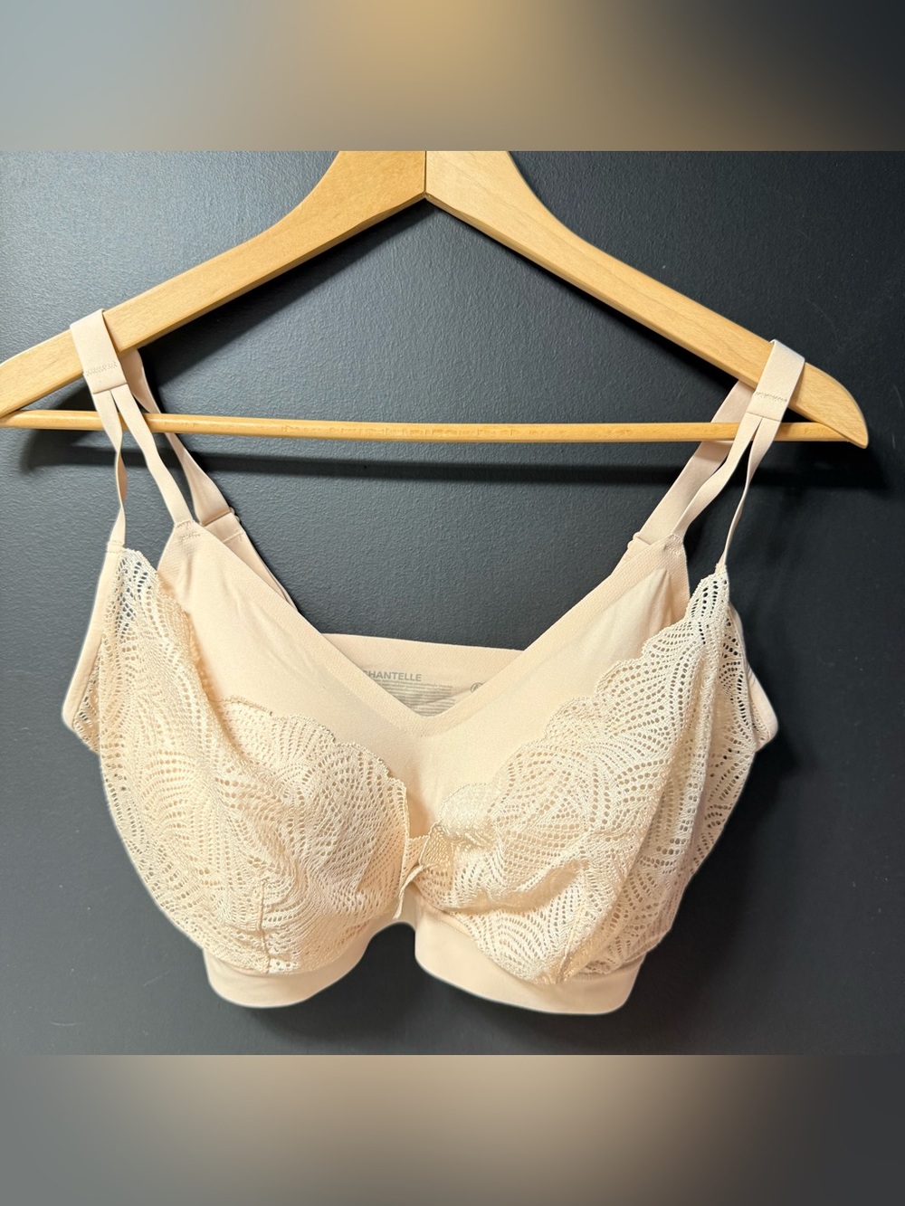 Chantelle Softstretch Lace Bralette - Nude Blush XL/XXL